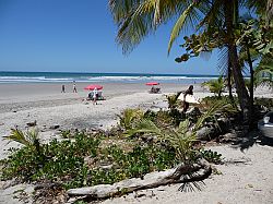 Playa Carmen on the pacific coast next to Cabo Blanco
